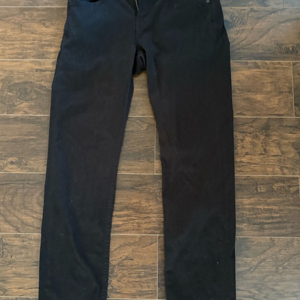 7 For All Mankind Men's Straight Jeans - Black